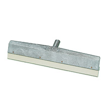 Toothed rubber squeegee support 58 cm