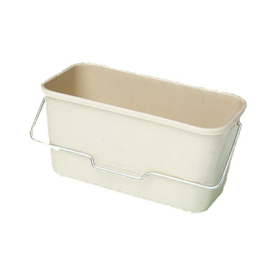 Close: rectangular bucket (PP) 12 liter