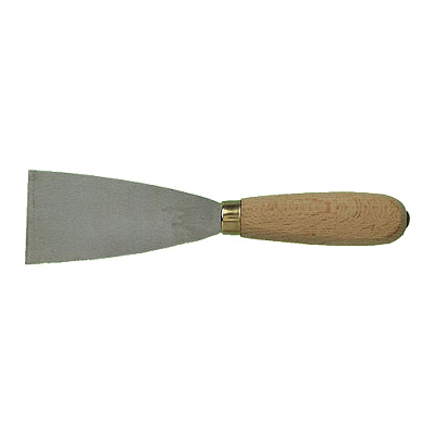 Close: Painters spatula