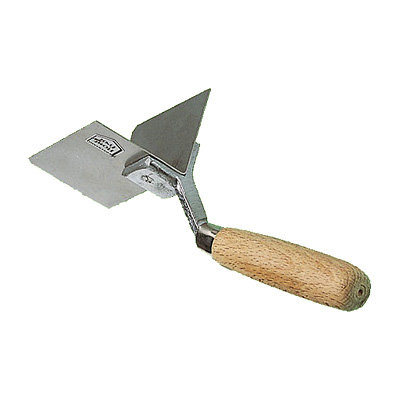 Close: Corner trowel for outer corners
