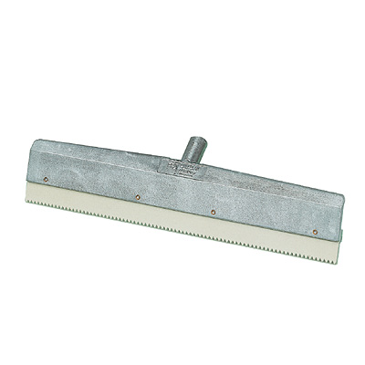 Close: Toothed rubber squeegee support 58 cm