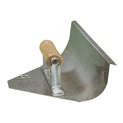 Close: Concave tapered corner trowel for floors