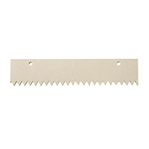 Toothed rubber blade 26 cm